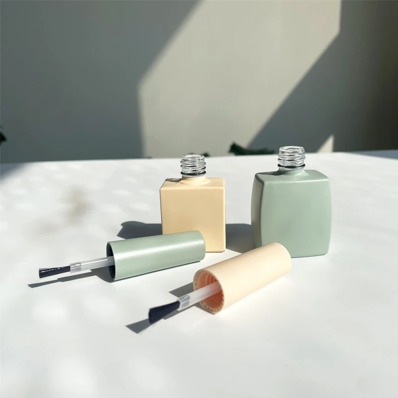 Nail Bottles Clear Brush For Gel Polish Bottle Glass Nail Polish Bottle