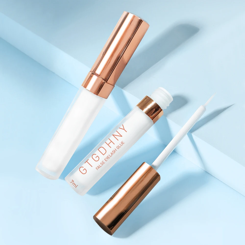 14 Day Hold Strong Diy Lash Glue White Fast Drying Eyelash Glue Kit Lashes Glue Adhesive for Cluster Diy Lashes Private Label