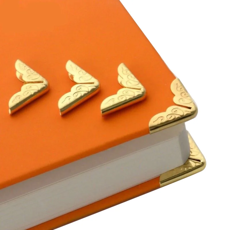 Factory Wholesale  Decorative Notebook Metal Corner Guard for Handbags