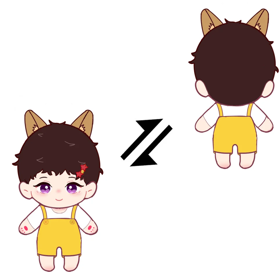 Japan ACGN ACG 2D customized OEM ODM anime cartoon character custom plush furry toy doll design customization