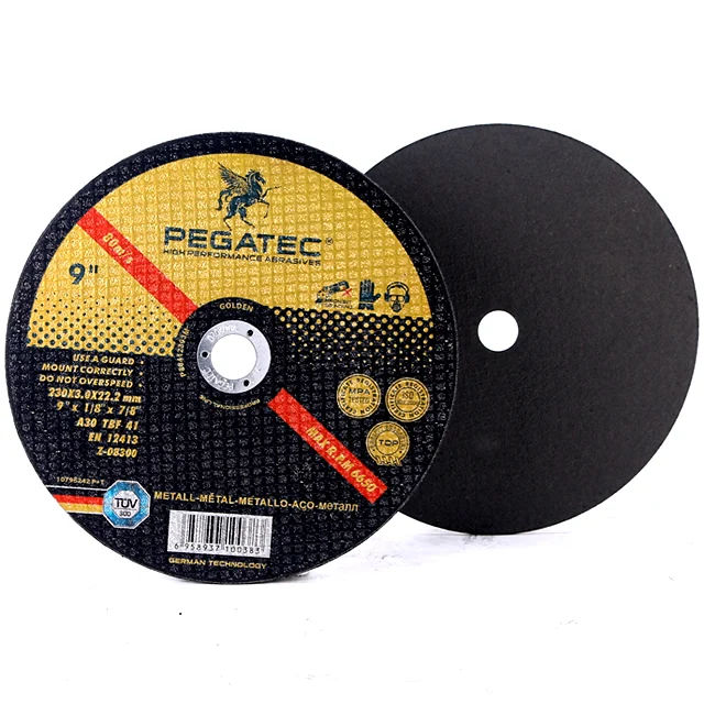 230*3*22mm strong durability cutting steel disc for steel with MPA