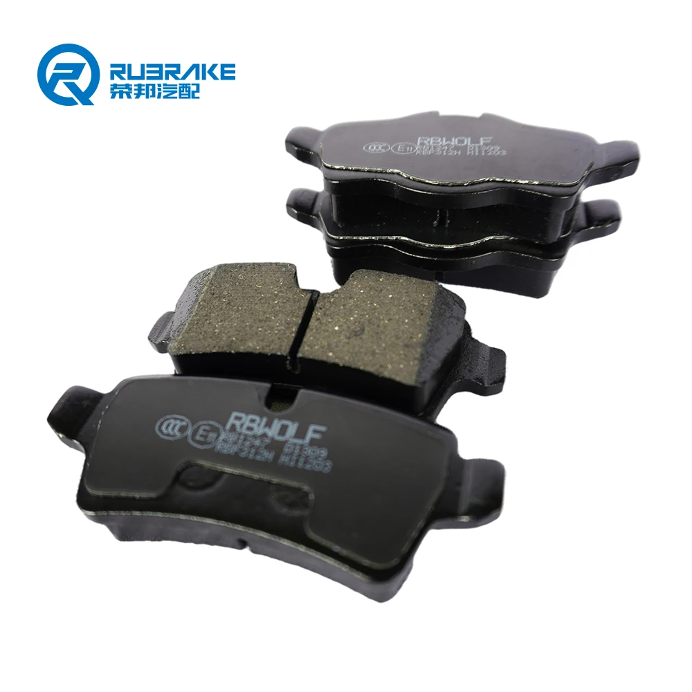 RUBRAKE Factory direct price OEM D1309 auto car ceramic brake pad for opel astra