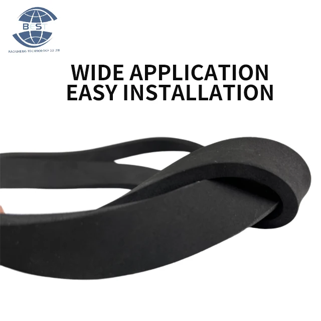 Support non-standard customized soundproofing and waterproof polyurethane foam rubber strip Suitable for home soundproofing