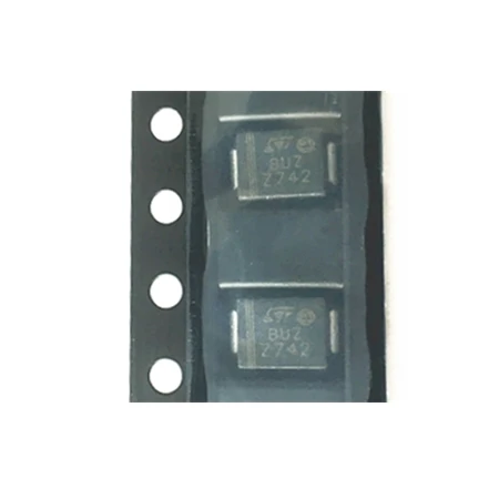 IC диод подавления выбросов напряжения Один Uni-Дир 5V 600W 2-контактный SMB T/R по ограничению на использование опасных материалов в производстве SMBJ5.0A-TR