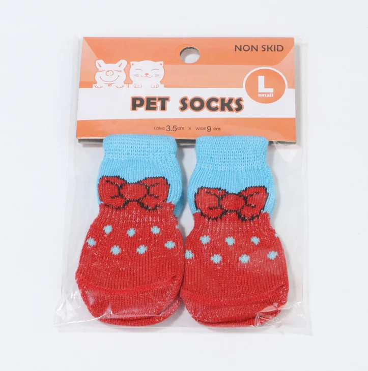 Милые модные ботинки для кошек носки собак нескользящие домашних животных и