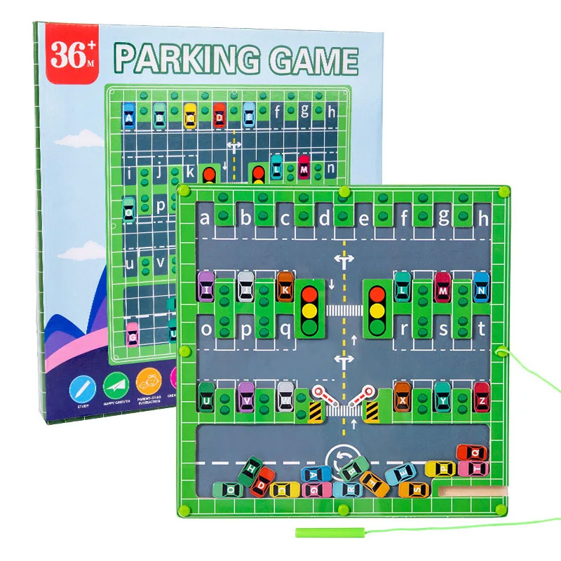 2024 new CE certificated educational parking spelling alphabet maze games for kids