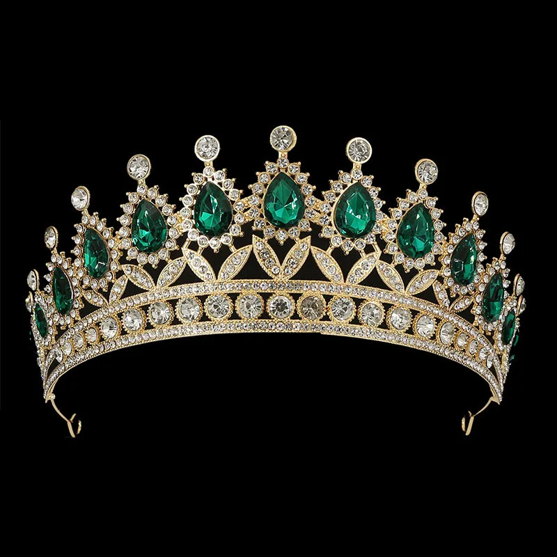 Свадебная Корона из сплава со стразами