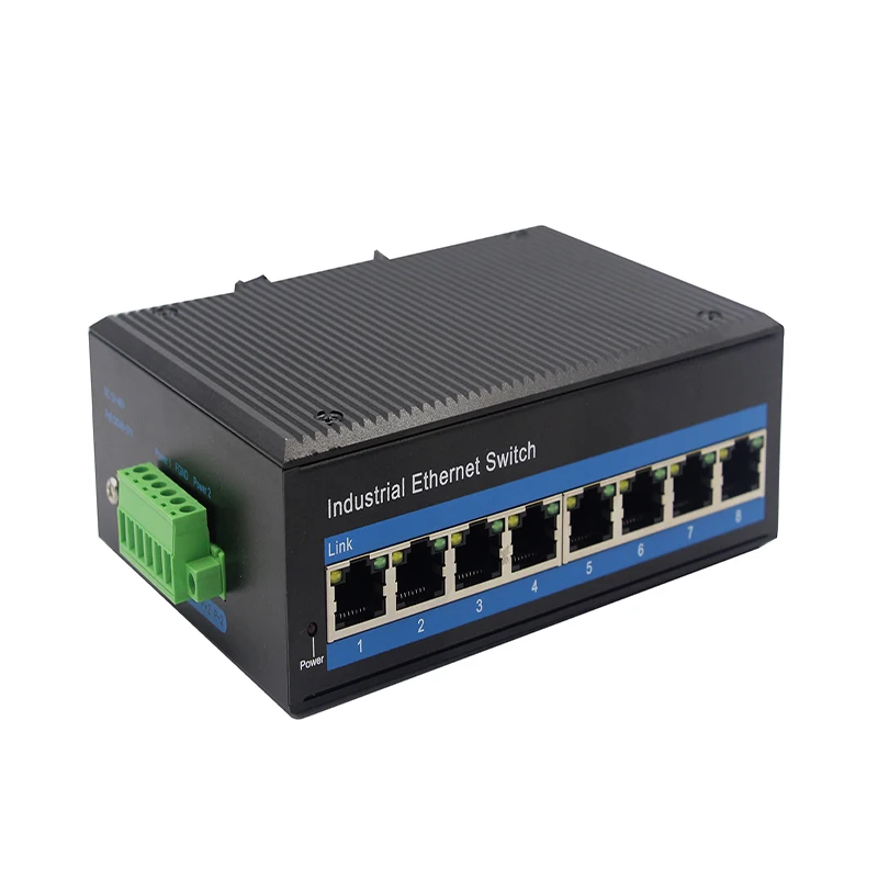 Factory Direct Sales 8 Port Poe Switch 8-port 10/100base-tx Industrial Poe Switch
