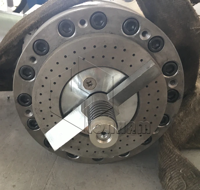 PVC  Pelletizer Machine Hot Cutting Granule Extruding Line