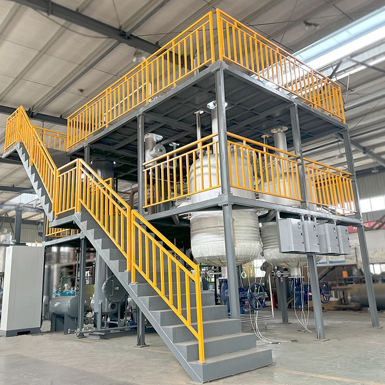 Used engine oil to diesel oil refinery machine