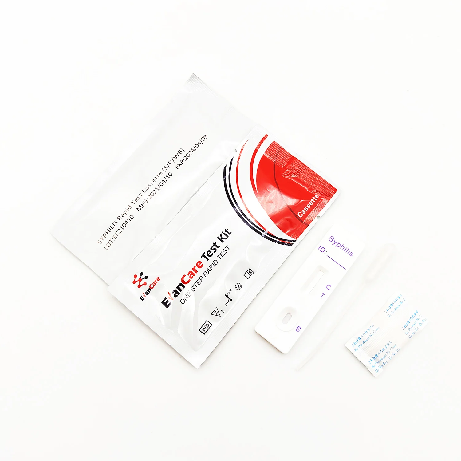 EVANCARE test equipment syphilis  diagnostic test