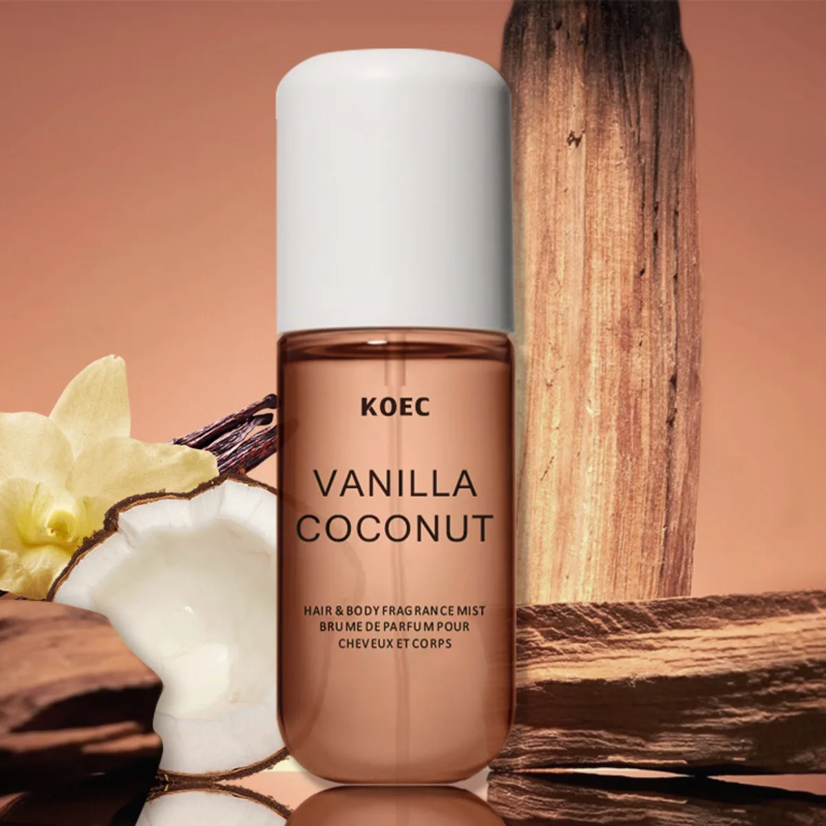 Vanilla Coconut Hair and Body Mist Fragrances Hair Perfume Spray for Men and Women