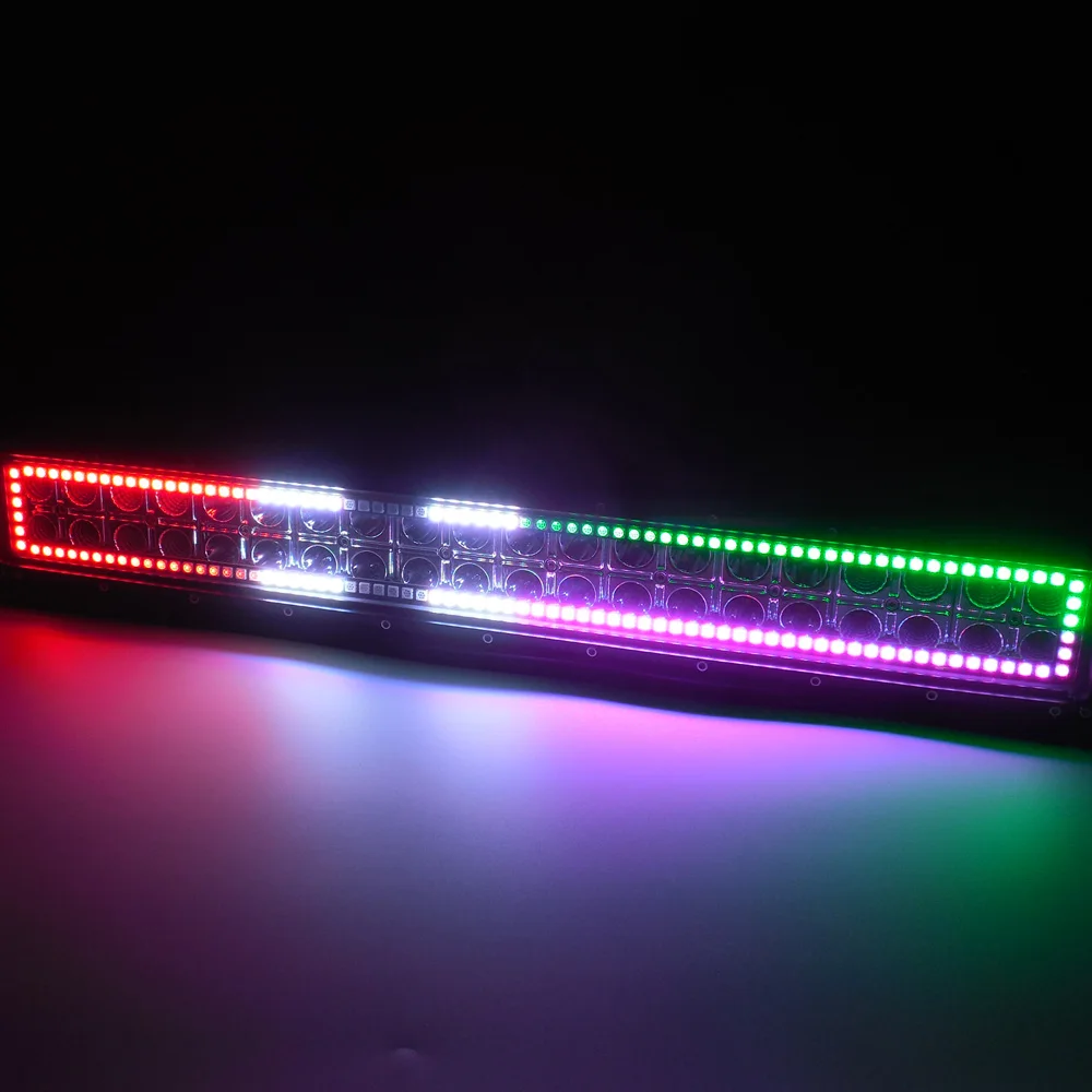 Remote control light bar 51 inch flashing offroad led bar for car roof top