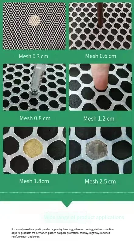 Маленькая пластиковая плоская сетка для пчеловодства шелкопряд рыба утка гусиный забор защиты от кур