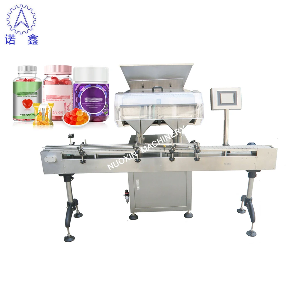 GS-32   Vitamin D Drops gelatin capsules counting machine fully automatic softgel bottle filling machine