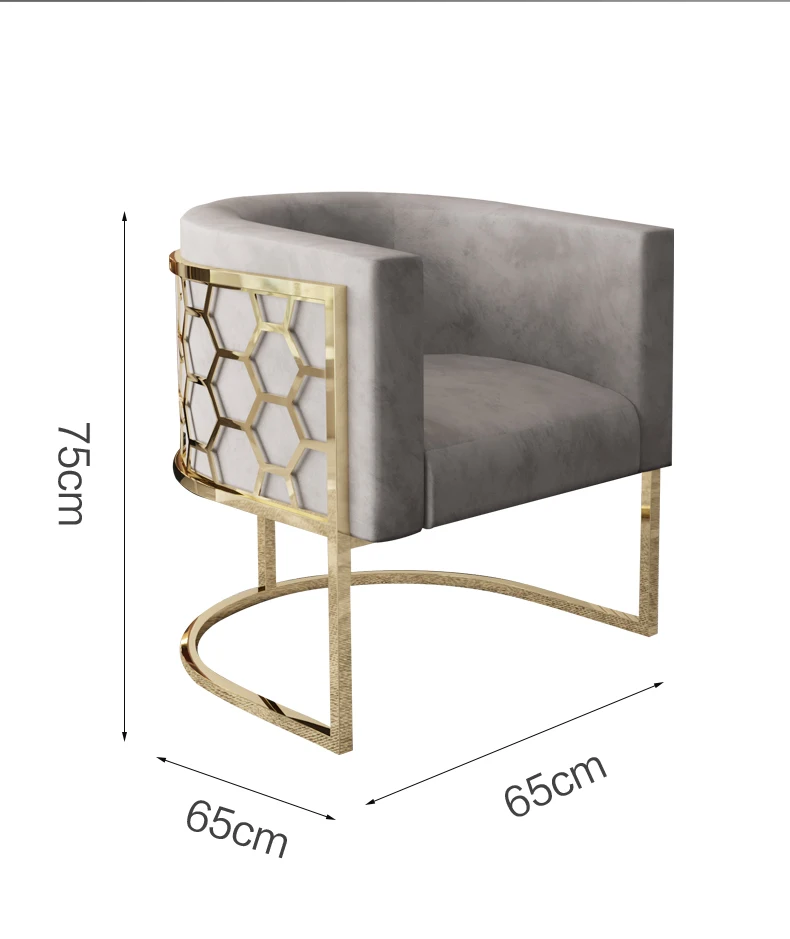 CY Armchair Hotel Chair Square Shaped Garden Living Room Sofa Seat Chair Single Seat Nordic Wood Best Sell Design Black Pink