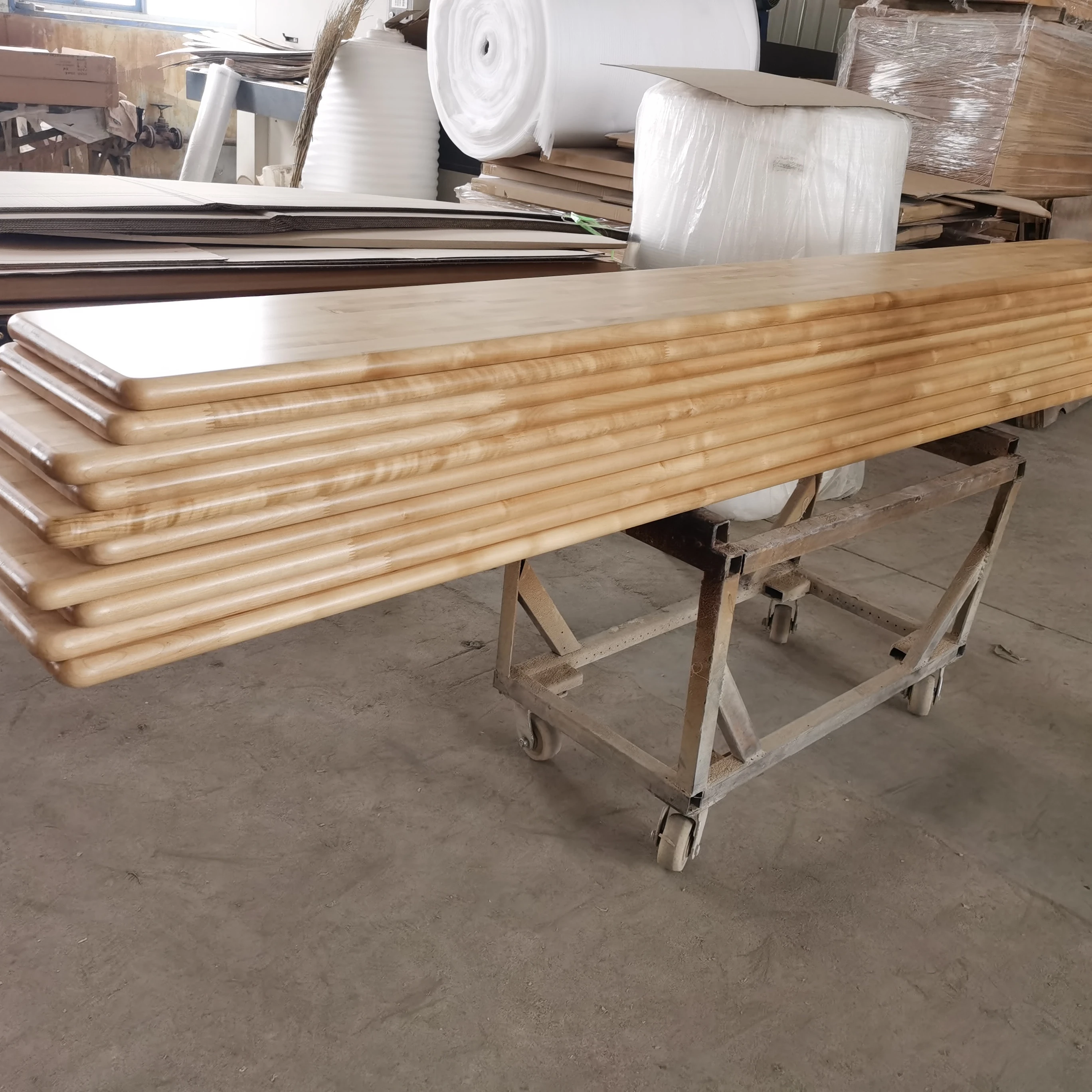 New Solid Wood  Panel Birch  board work top solid board worktop