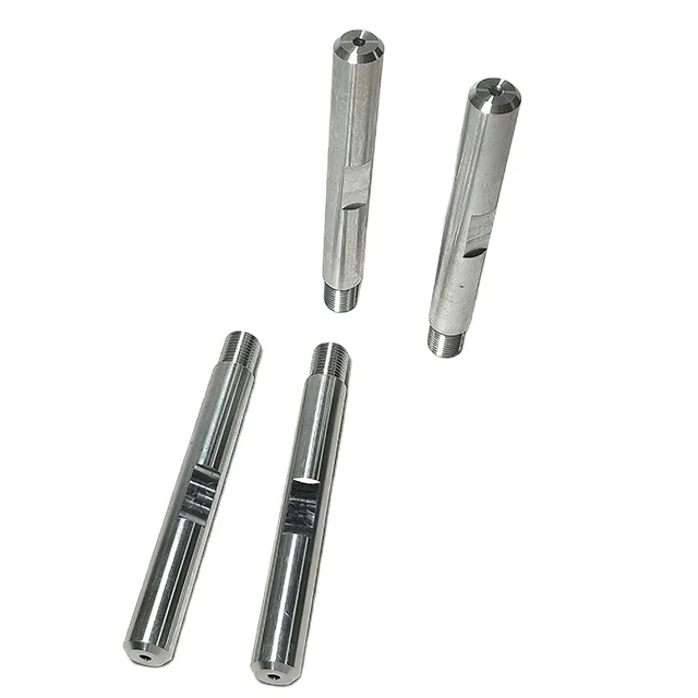 Professional Manufacturer Customized CNC Small Double Threaded 20mm Metal Pin Shaft High Precision Aluminum Spindle Shaft