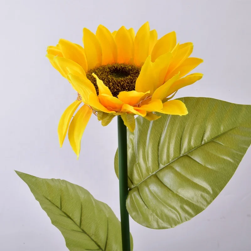 0.5W Waterproof Outdoor Garden Courtyard Decorative Sunflower Low Voltage Solar Led Light Flower Landscape Light