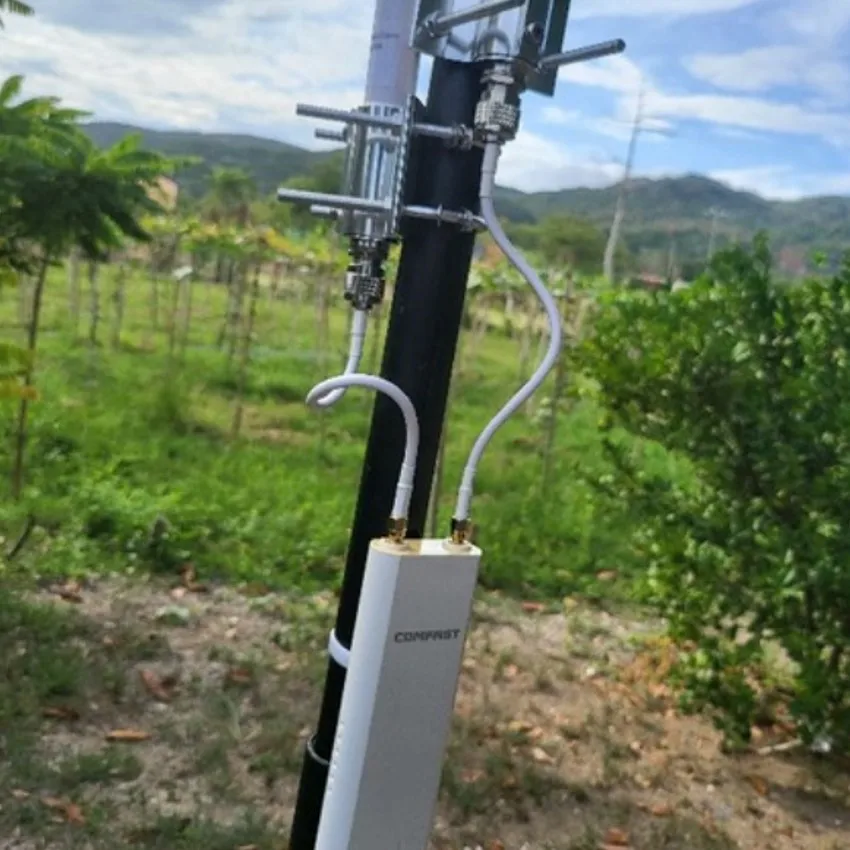 Антенна Лидер продаж наружная базовая станция Omni Wifi антенна 12 дБи 2 4 г 5 8 Г двухдиапазонный усилитель сигнала