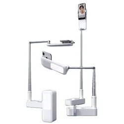 Morden Style Selfie Portable Aluminium Comedy Movy Phone Stand For Car Led Circle Ring Light