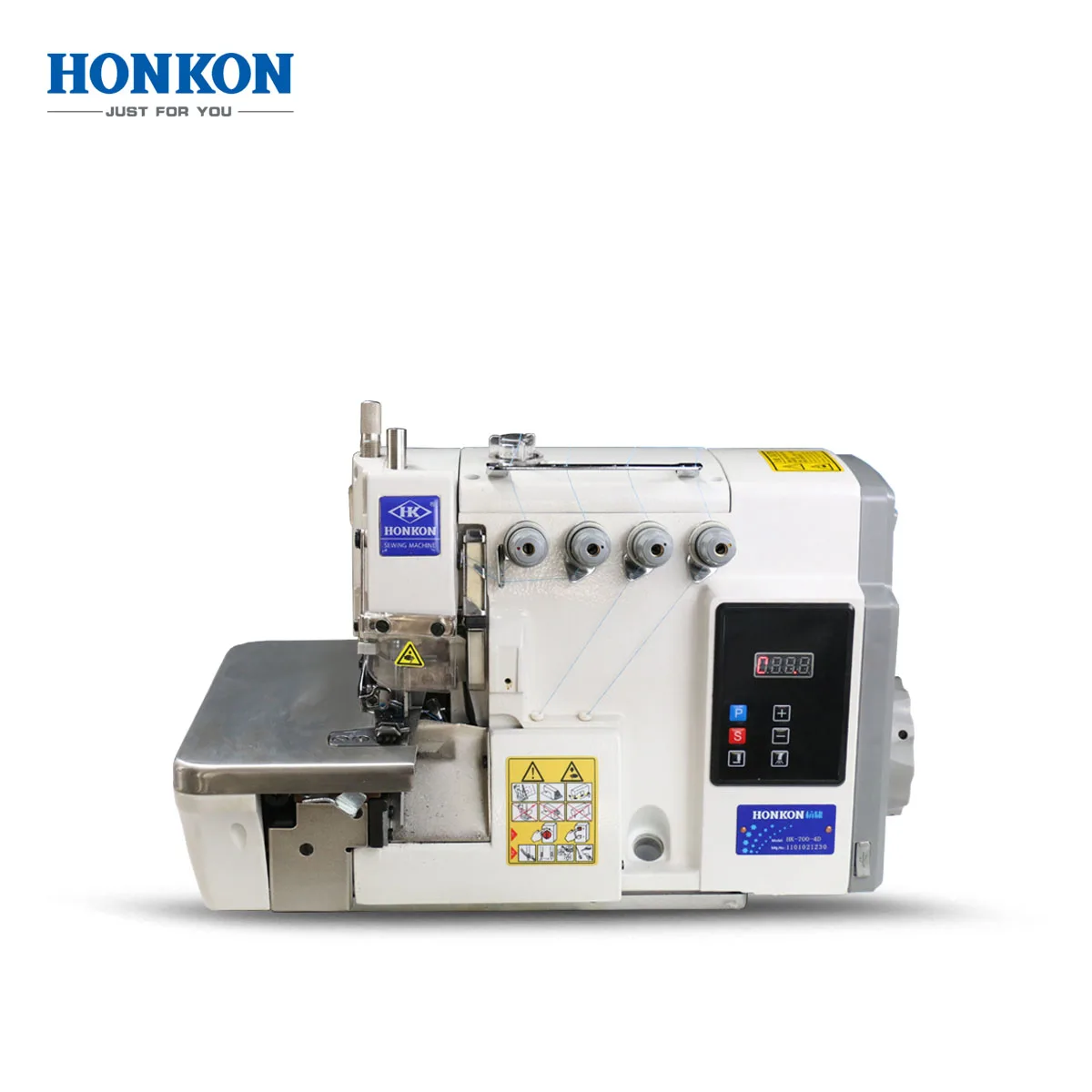 HK-700 Full Automatic Computerized High Speed Four Thread Overlock Machine