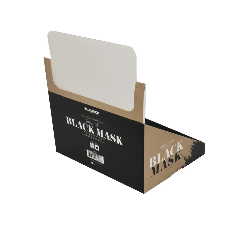 Custom Store Food Candy Pop Up Tear away Display Box Retail Cardboard Product Countertop Shelf Ready Display Shipper Box