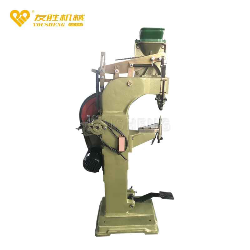 Wholesale china merchandise auto feeder pneumatic pp corrugated box riveting machine