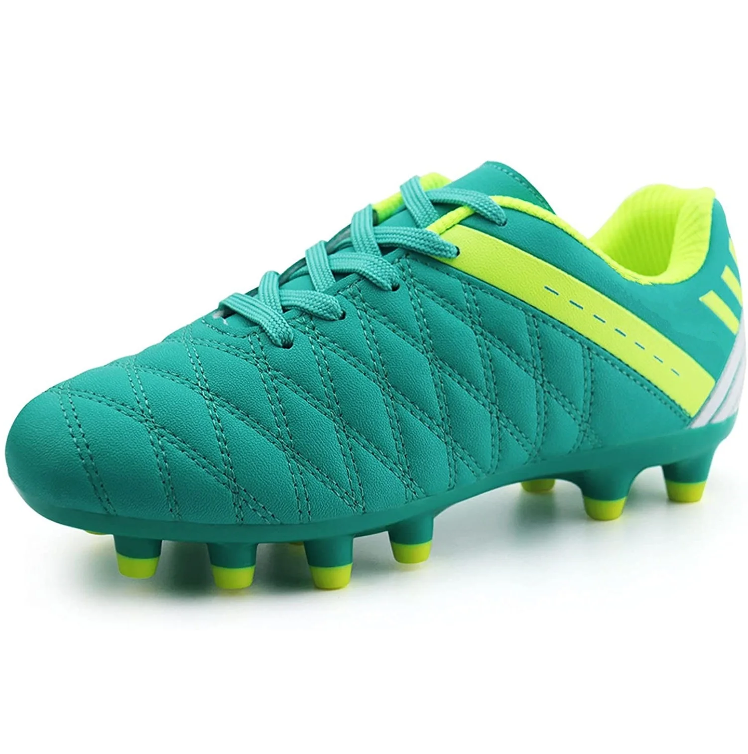 New design custom low price football shoes Kids Athletic Soccer Cleats Outdoor Firm Ground Football Shoes