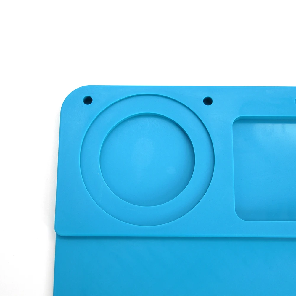 
TE-602 380*260MM BGA Magnetic Heat Insulation Repair Tools Pad Desk Mat Cellphone Soldering Silicone Mobile Phone Repair Mat 