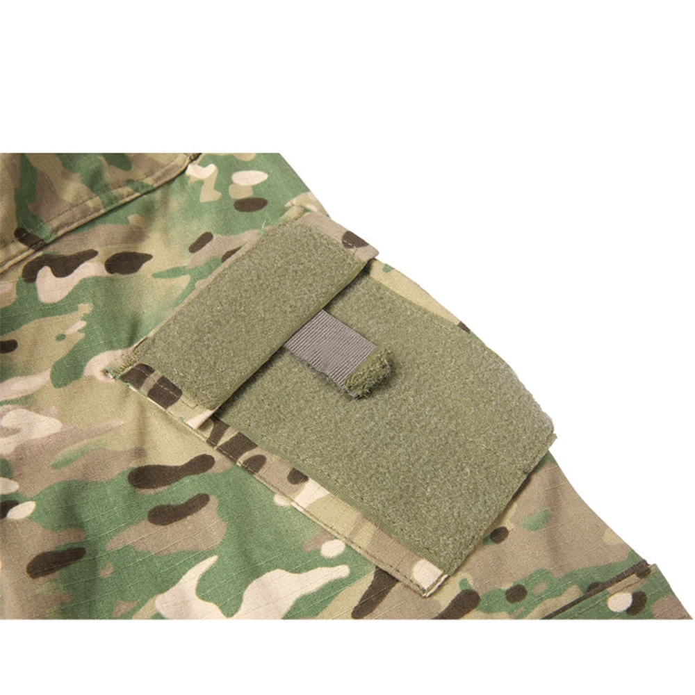 Shinesia Custom Camouflage Uniform Zipper Tactical Jacket Training Clothes