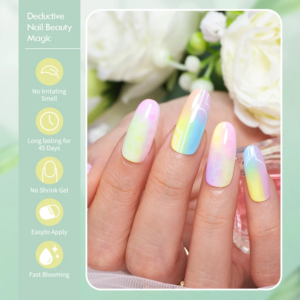 Blueyes Nail Supplies Wholesale OEM Free HEMA Nail Gel Polish Odorless UV Gel Soak Off Vegan LED UV Gel Nail Polish