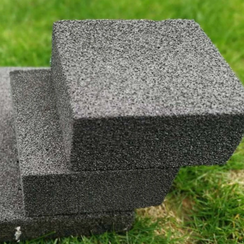 Customize service Dual (Cold/Hot) Insulation Density Pre-fabricated Foam glass Cellular Glass ASTM C552 Pipe Tube