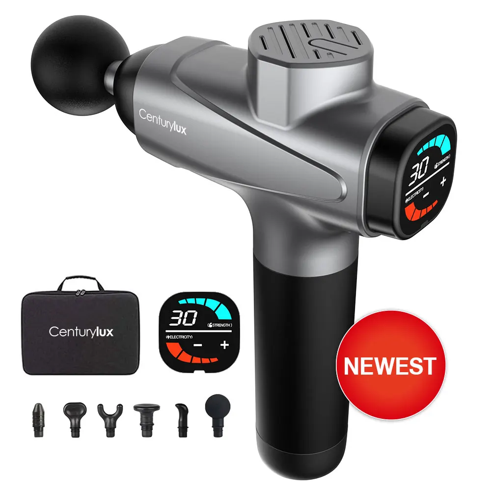 M0530 New Products Idea 2024 100% Full Test Custom Labels Electric mini charging fascia gun vibration massage machine