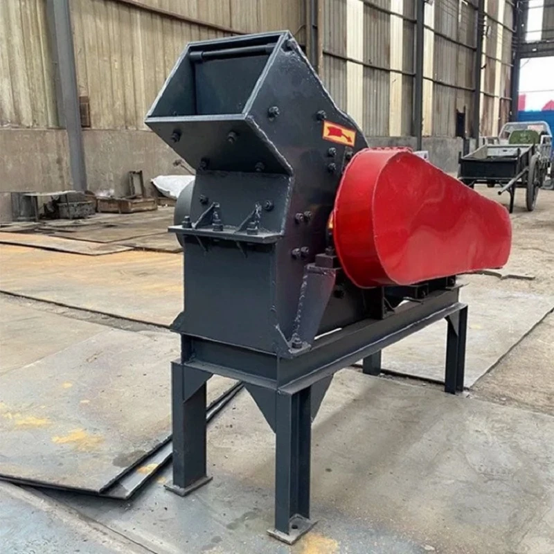 Building materials Stone sand making machine Concrete crusher Convenient mobile hammer crusher