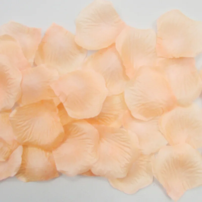 Wholesale High Quality Artificial Flower Silk Rose Petals for Party Wedding Decoration