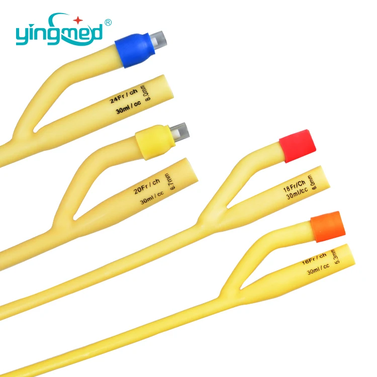 High quality 2 way female foley catheter types