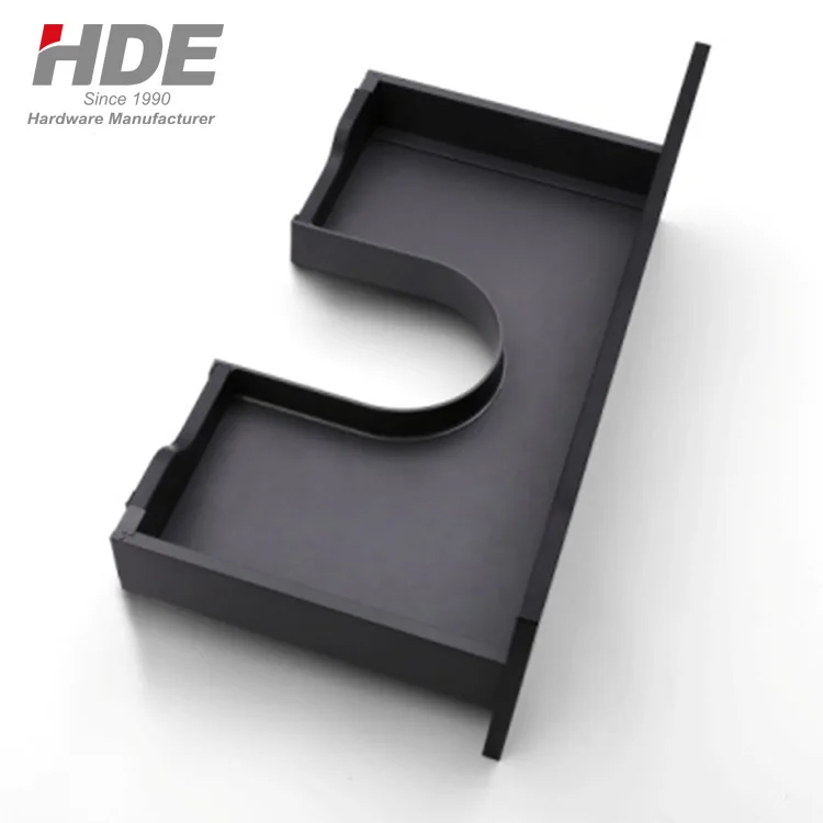 Furniture Accessories Plastic U Shaped Cabinet Under Drainage Bath Sink Drawer Loop U Shape Drawer Accessories