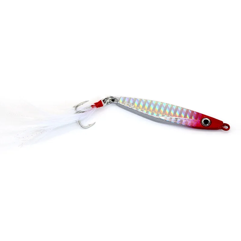 2021 High Quality New Slow Sink Bait Artificial Fishing JigMetal Jigging Artificial Bait Boat Fishing Jig Lures Rock Ocean Beach