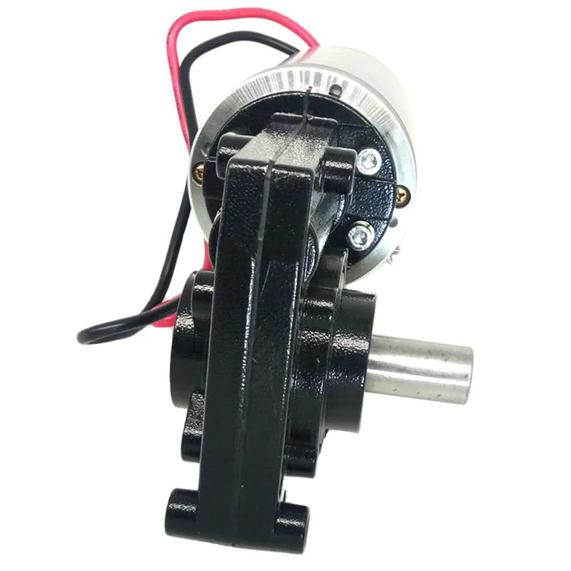 24V 350W Right Angle Gear Motors 24 Volt 12 Volt Dc Worm Gear Motor