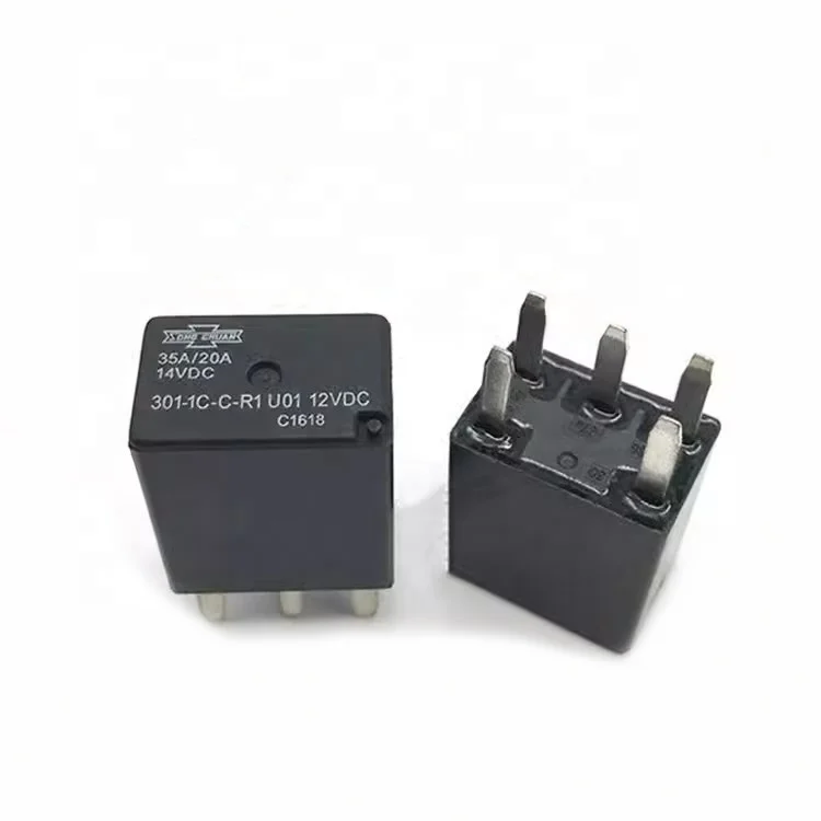 301-1C-C-R1 U02 24VDC 301-1C-C-R1-U02-24VDC new original Automotive Plug-in Relays SPDT 35A 24V DIP5 Power Relay Signal Relay