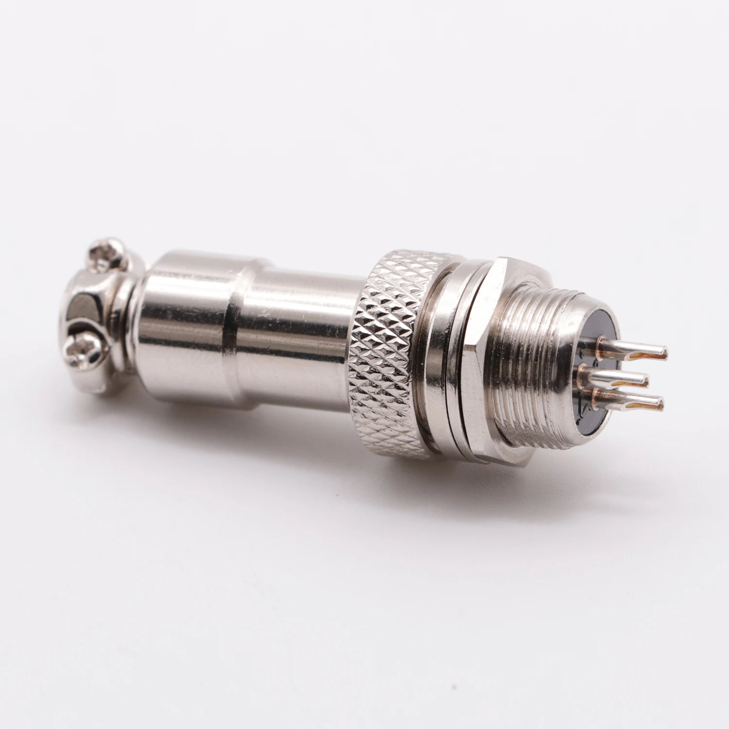 Aviation 3 Pin Plug GX12 M12 Metal Connector Terminal Block Connector