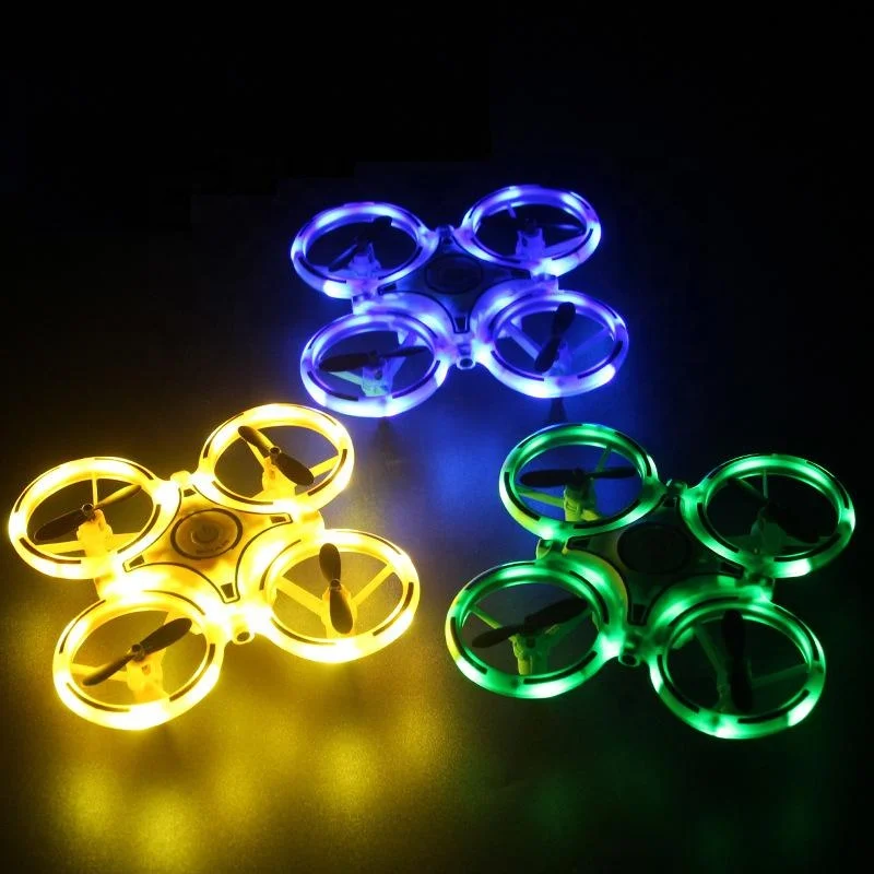 
Hand-Controlled Suspension Helicopter Toy Infrared Induction Interactive Drone Kids Toy Remote Control Flying Infrared RC Drone 