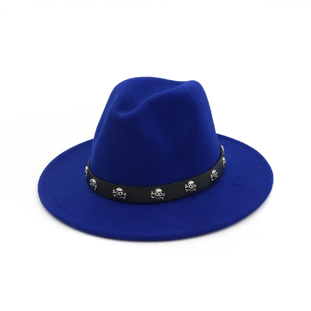 2022 High Quality Winter Autumn Hat Felt Cowboy Hats Fedora Hats Wool Felt Wholesale Fashion Styles