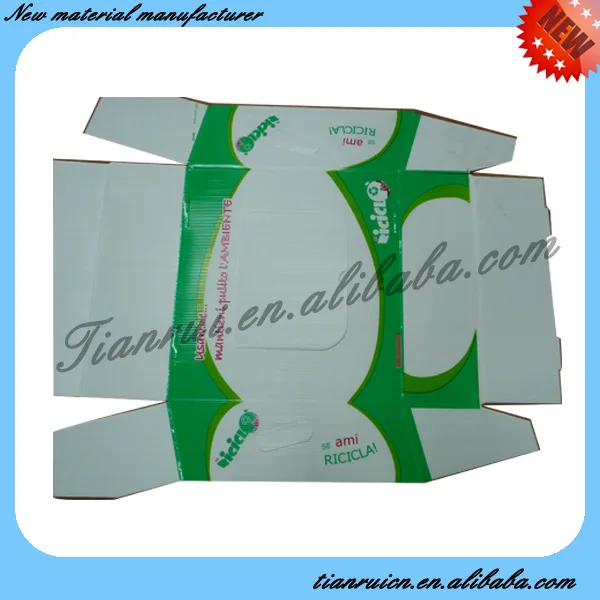 Plastic Folding Plastic Coroplast Sheet Box plastic moving box