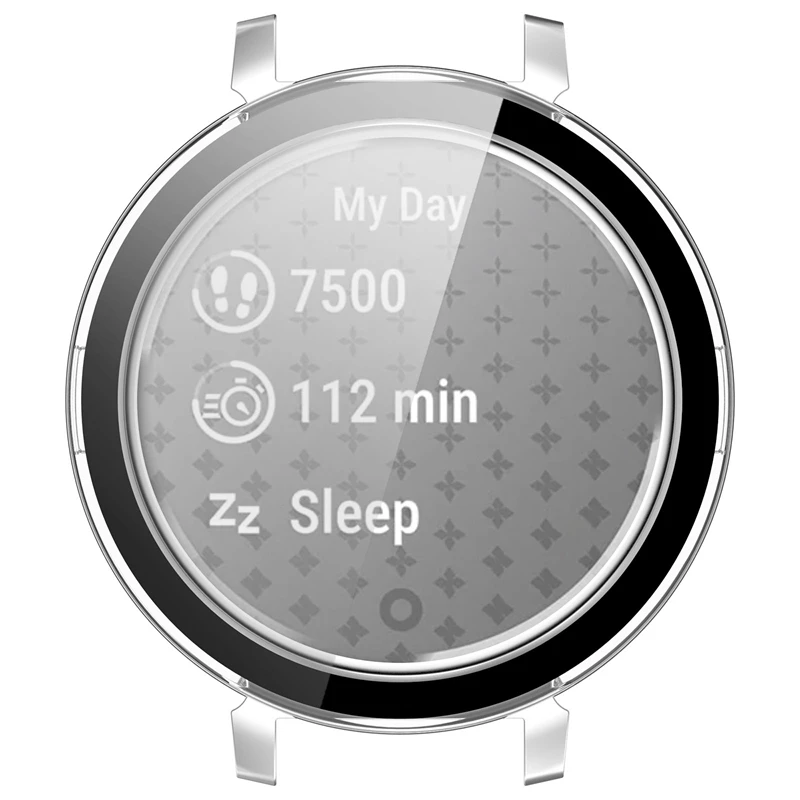 Жесткий ПК Закаленное стекло протектор экрана часы защитный чехол для Garmin Lily 2