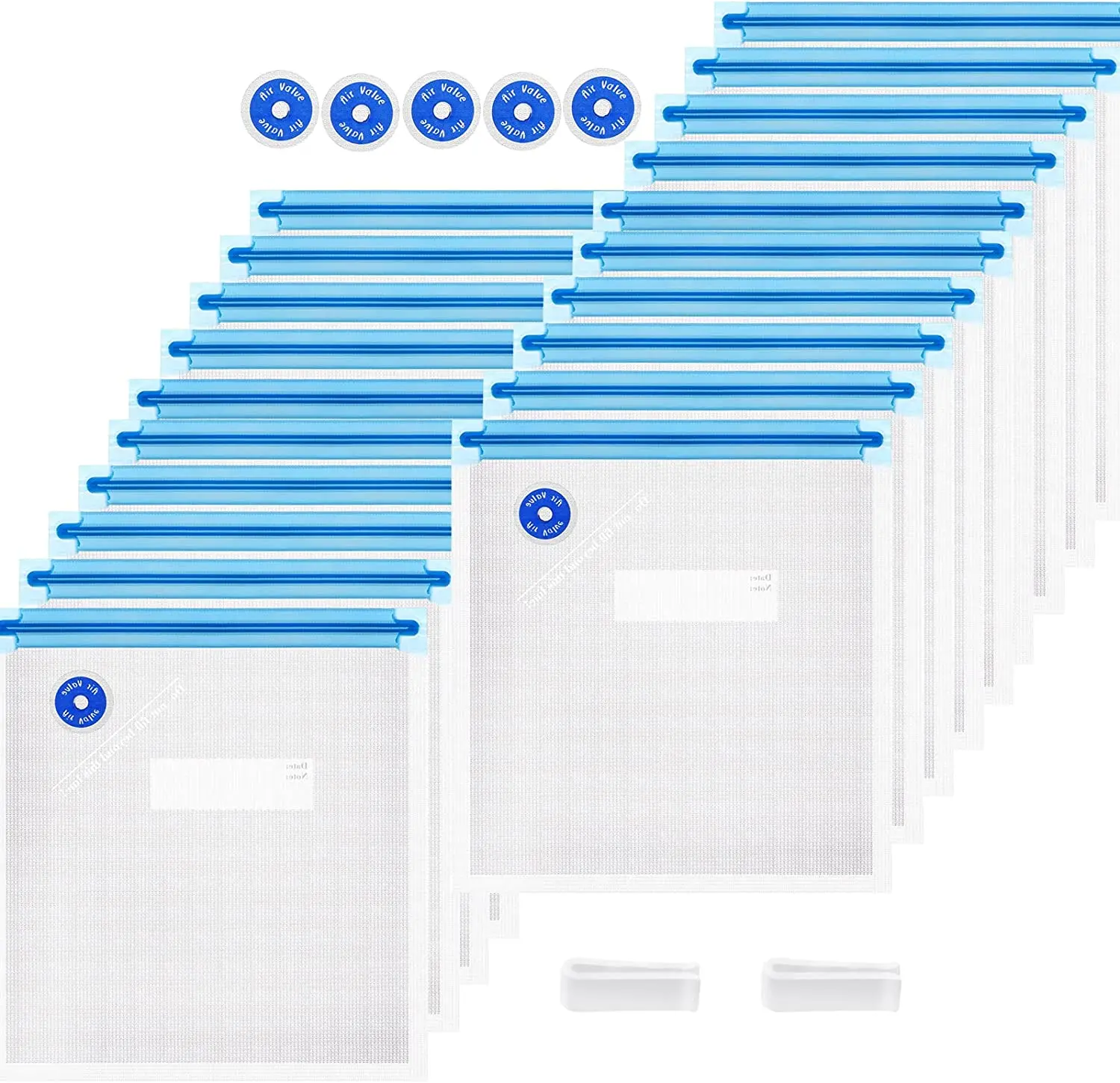 High quality Reusable Vacuum Food Storage Sealing Bags chicken Meat Freezer Storage Food Vacuum Sealer Bags