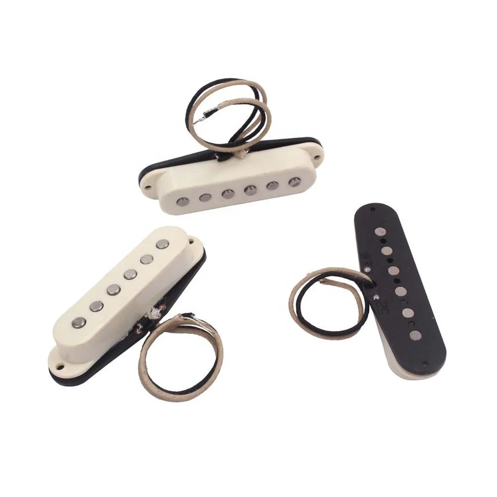 GMB126  Hand Wound Pickups Fit  Stratocaster  Hot Custom With Alnico5  Guitar Pickups