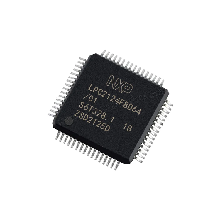 Mrocontroller LPC2124FBD64 LPC2124 MCU 16 32B 256KB FLASH 64LQFP