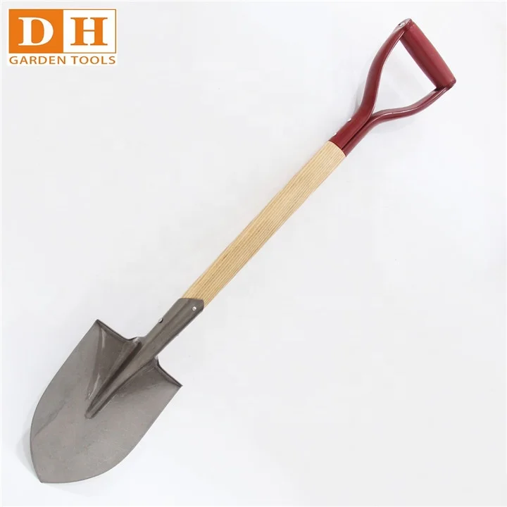 Factory made best quality carbon steel garden shovel spade